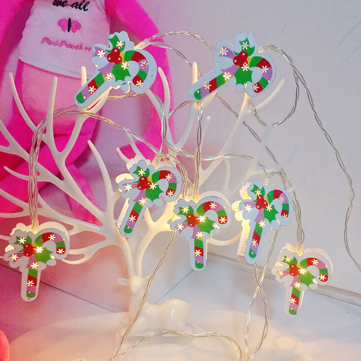 BowLift | Christmas Decorative String Light Painted Bells Elk Battery Box LED Light String Light