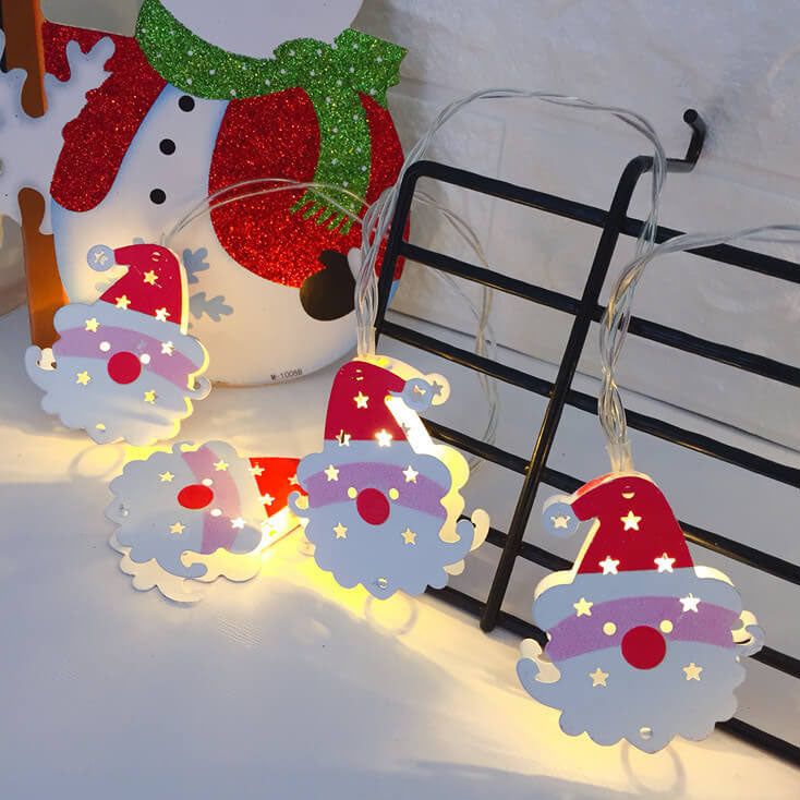 BowLift | Christmas Decorative String Light Painted Bells Elk Battery Box LED Light String Light