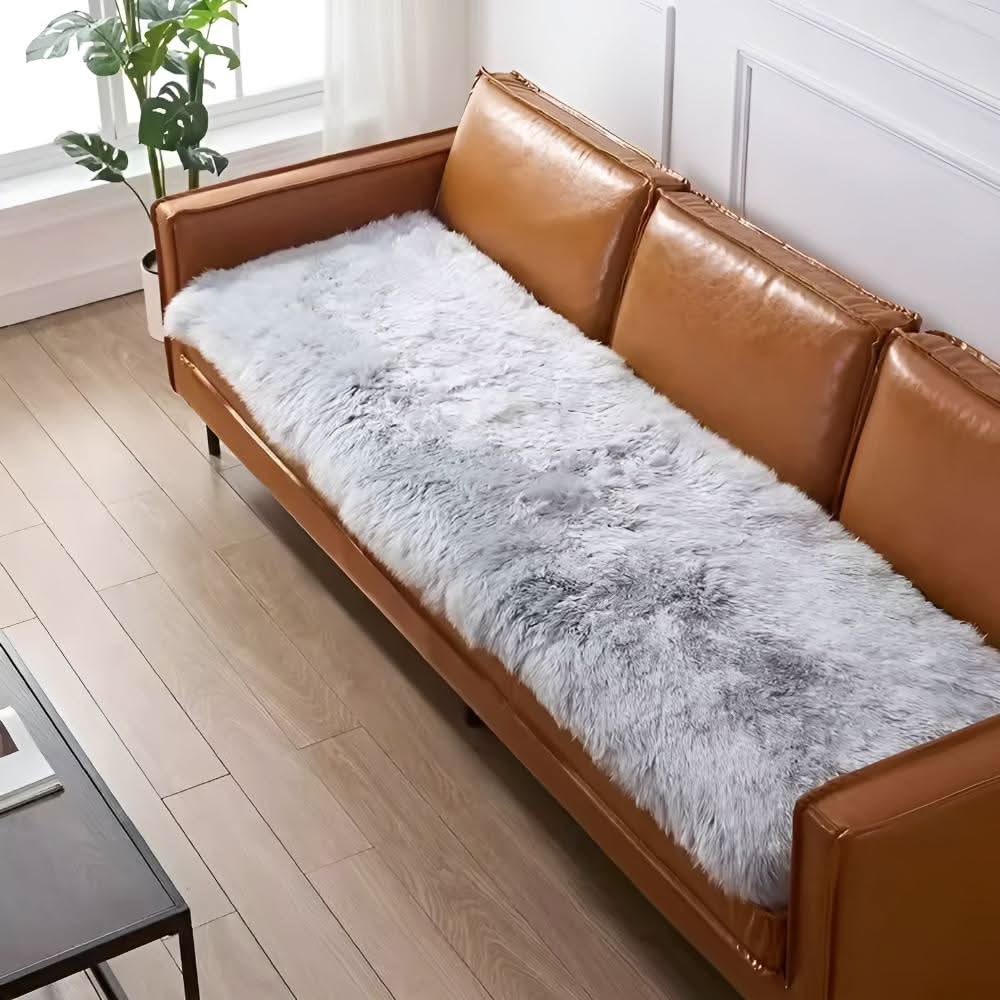 BowLift | Fluffy velvet sofa cover with noble aesthetics