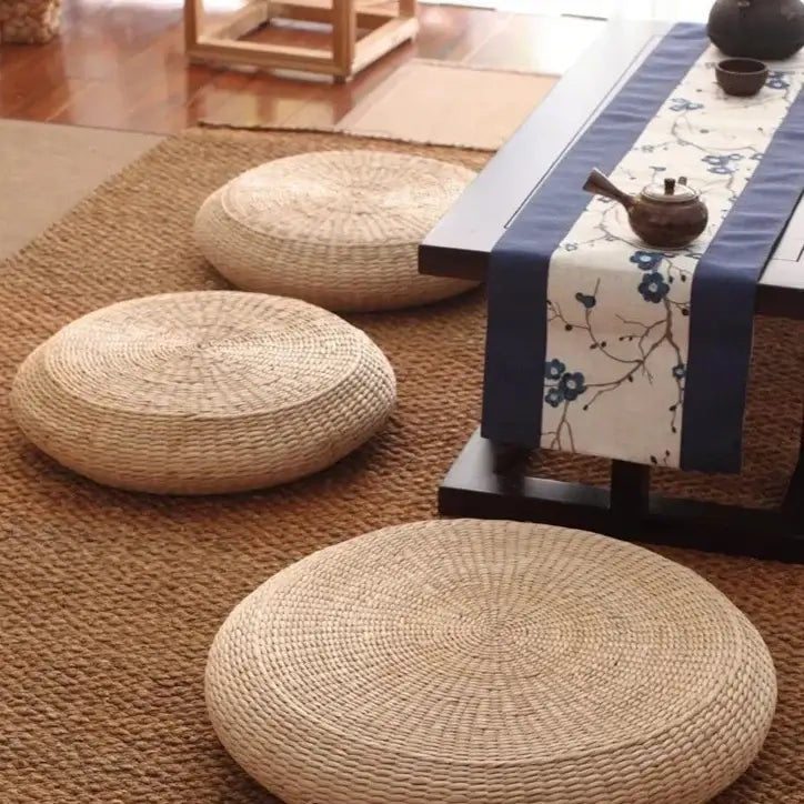 BowLift | Japanese handmade Tatami cushions - Ideal for meditation