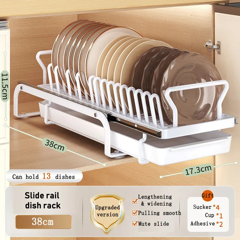 BowLift | Kitchen Cabinet Sliding Storage Dish Rack