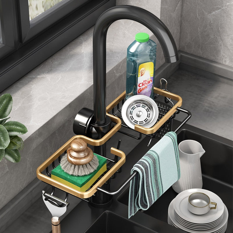 BowLift | Kitchen Organizer Sink Drain Rack