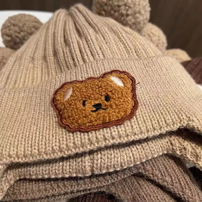 BowLift | Cozy Baby Knit Hat with Bear Ears for Winter Warmth