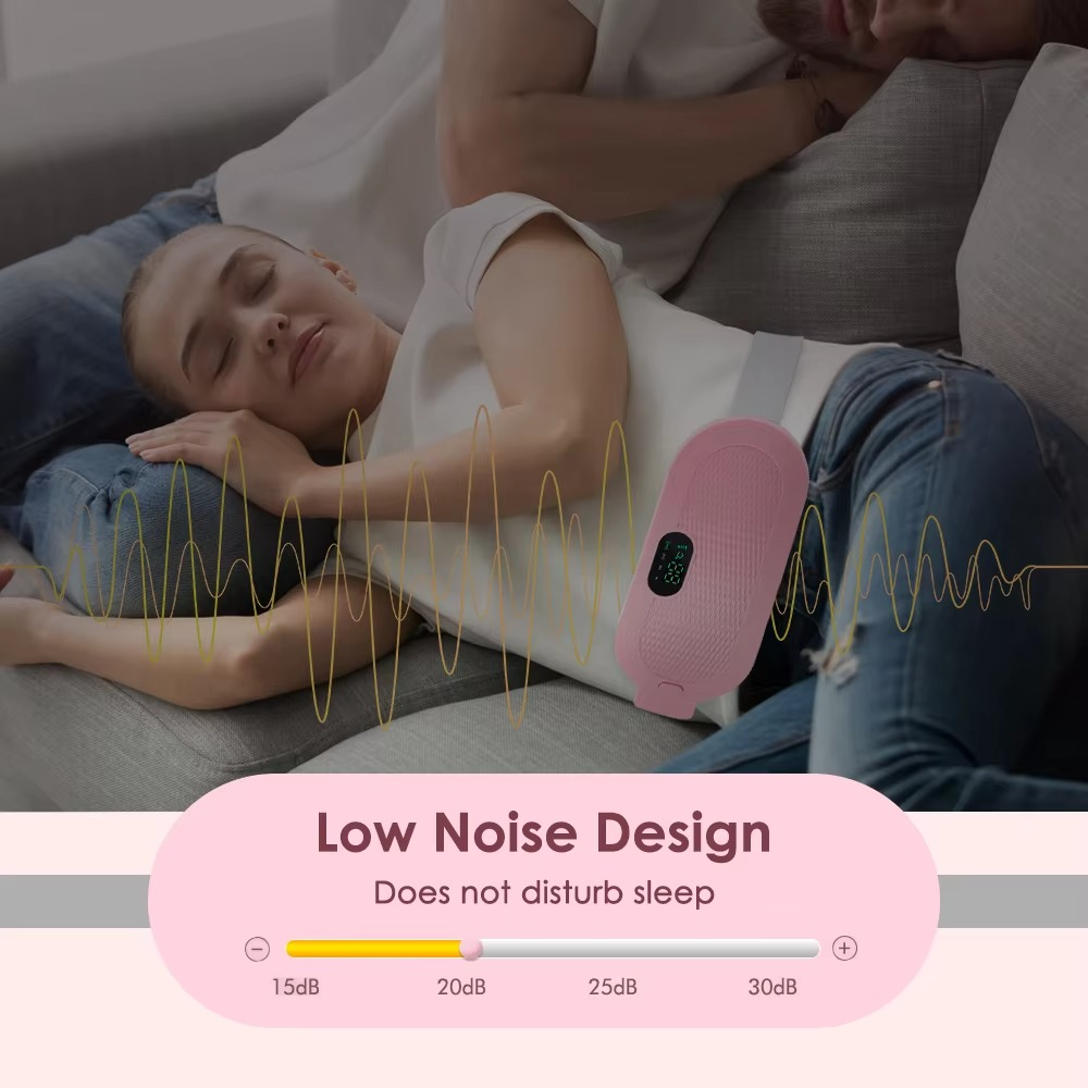 BowLift | Heated Massage Belt with Intelligent Warming Therapy for Menstrual Comfort