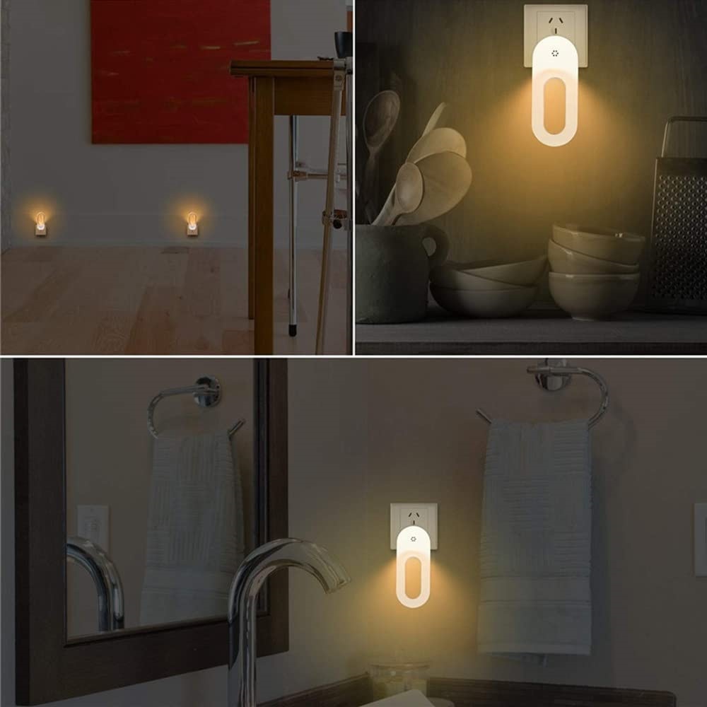 BowLift | Twilight Sensor Energy Saving Socket Wall Night Light