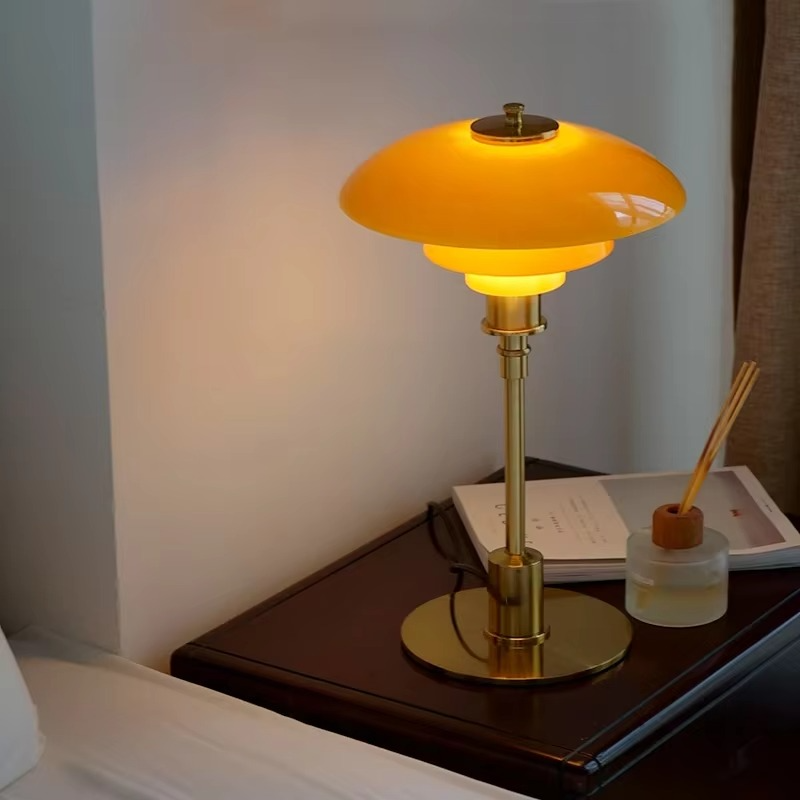 BowLift | Scandinavian Dimmable Table Lamp – Modern Danish Designer Iron & Glass Lamp