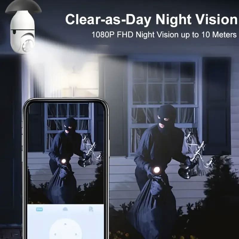 BowLift | Intelligent Security Camera with 360° Surveillance & Night Vision