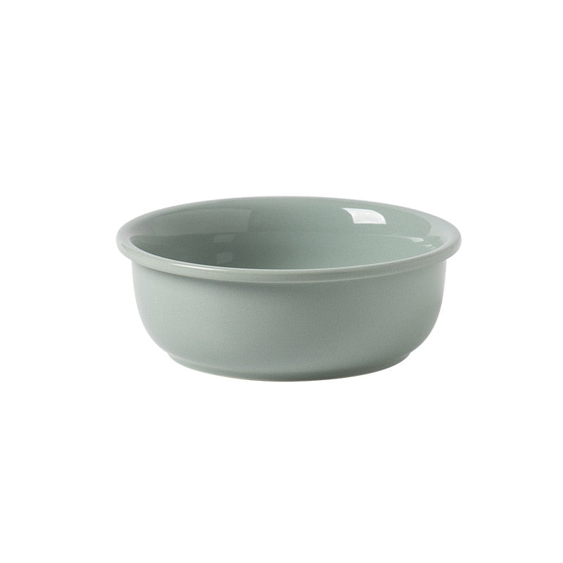 BowLift | Misha Ceramic Elevated Cat Bowl with Wooden Stand