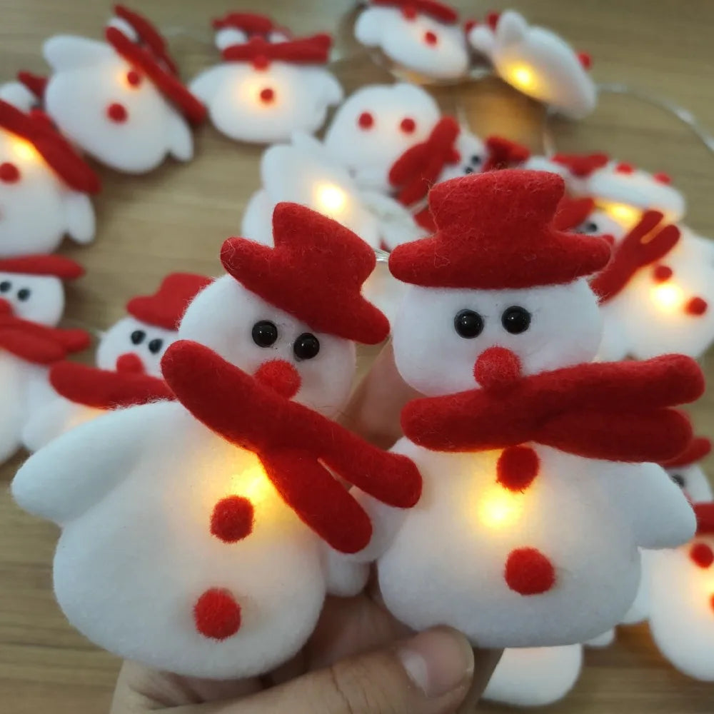 BowLift | FrostyGlow – Snowman Christmas Tree Lights and Hanging Ornaments