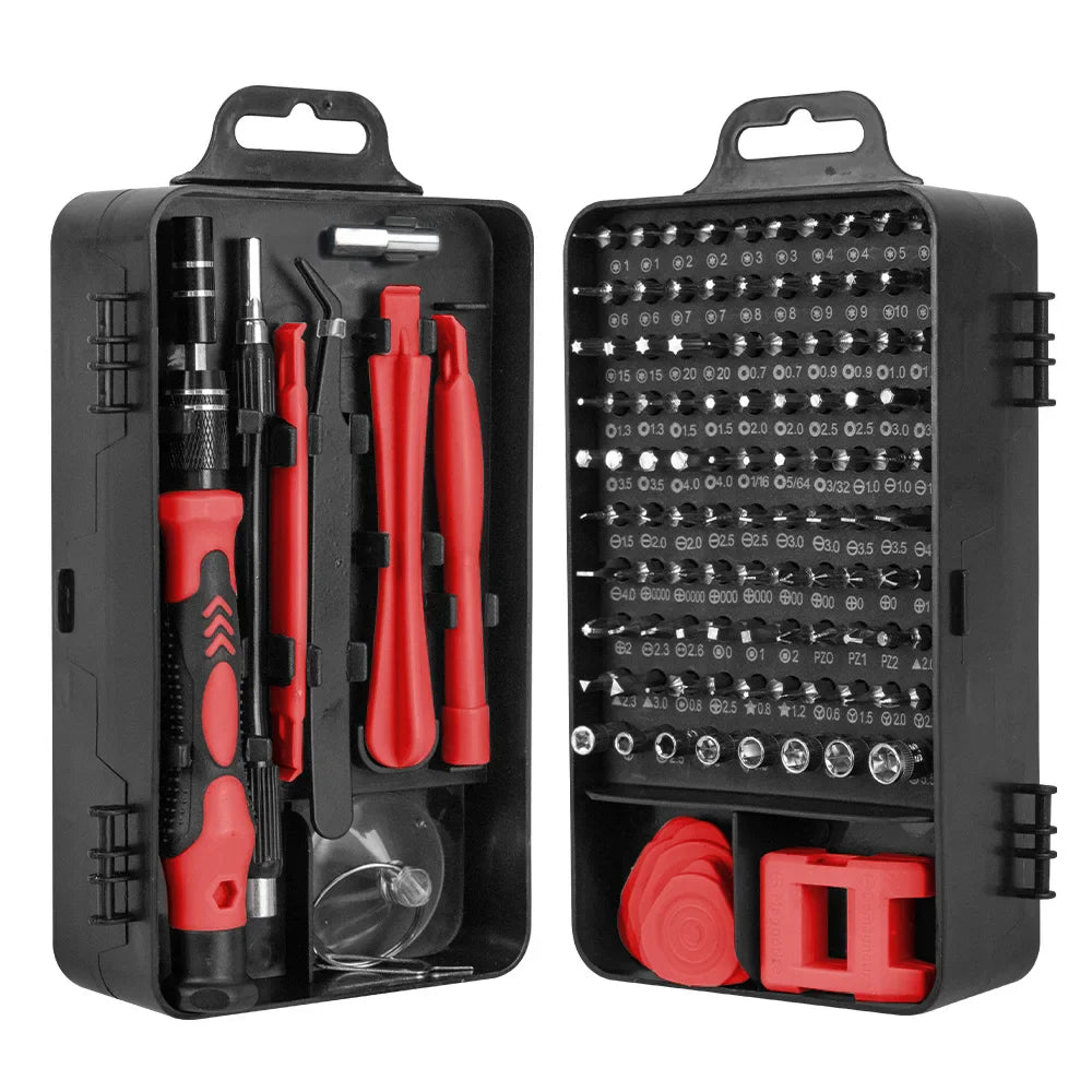 BowLift | 115-in-1 Precision Screwdriver Set with Magnetic Repair Tools – ProFix