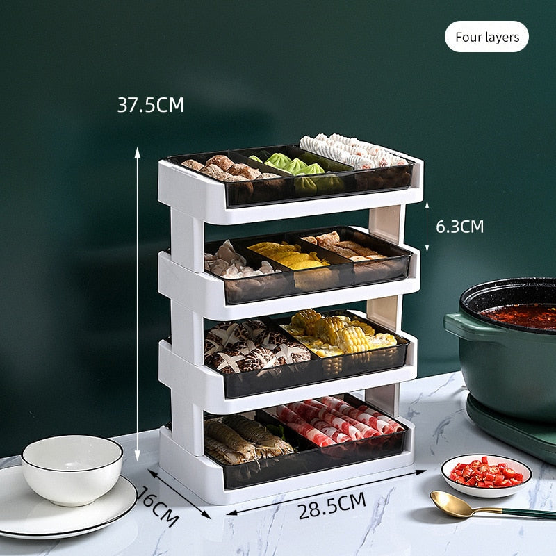 BowLift | Layer It On Kitchen Storage Rack