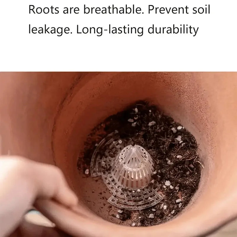 BowLift | DrainMaster Grid | 10-piece set for optimal drainage | For pots & plant containers | Reusable