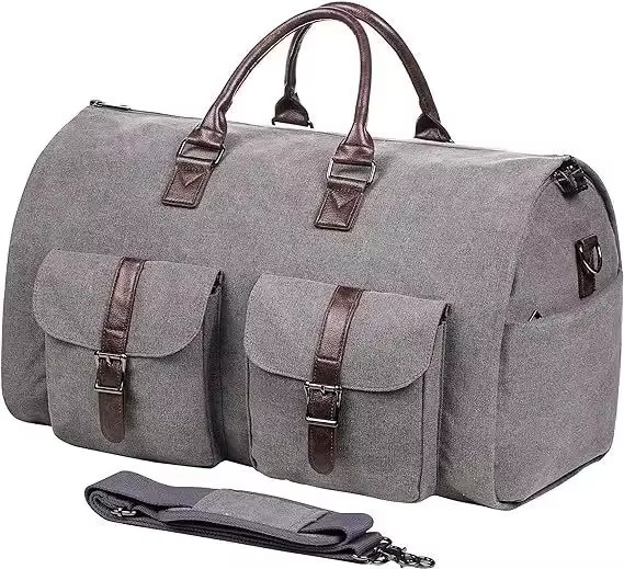 BowLift | Garment Duffel Weekender Bag – Foldable Carry-On Suit Bag for Men