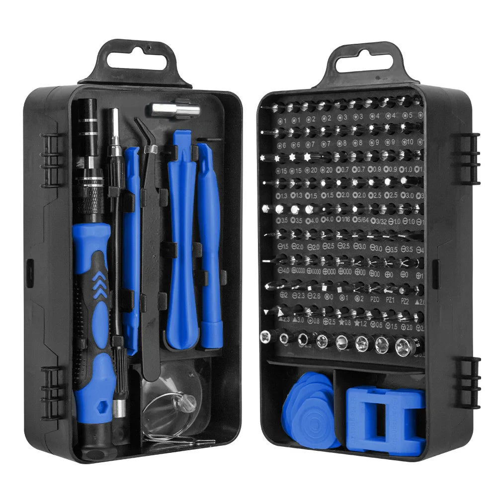 BowLift | 115-in-1 Precision Screwdriver Set with Magnetic Repair Tools – ProFix