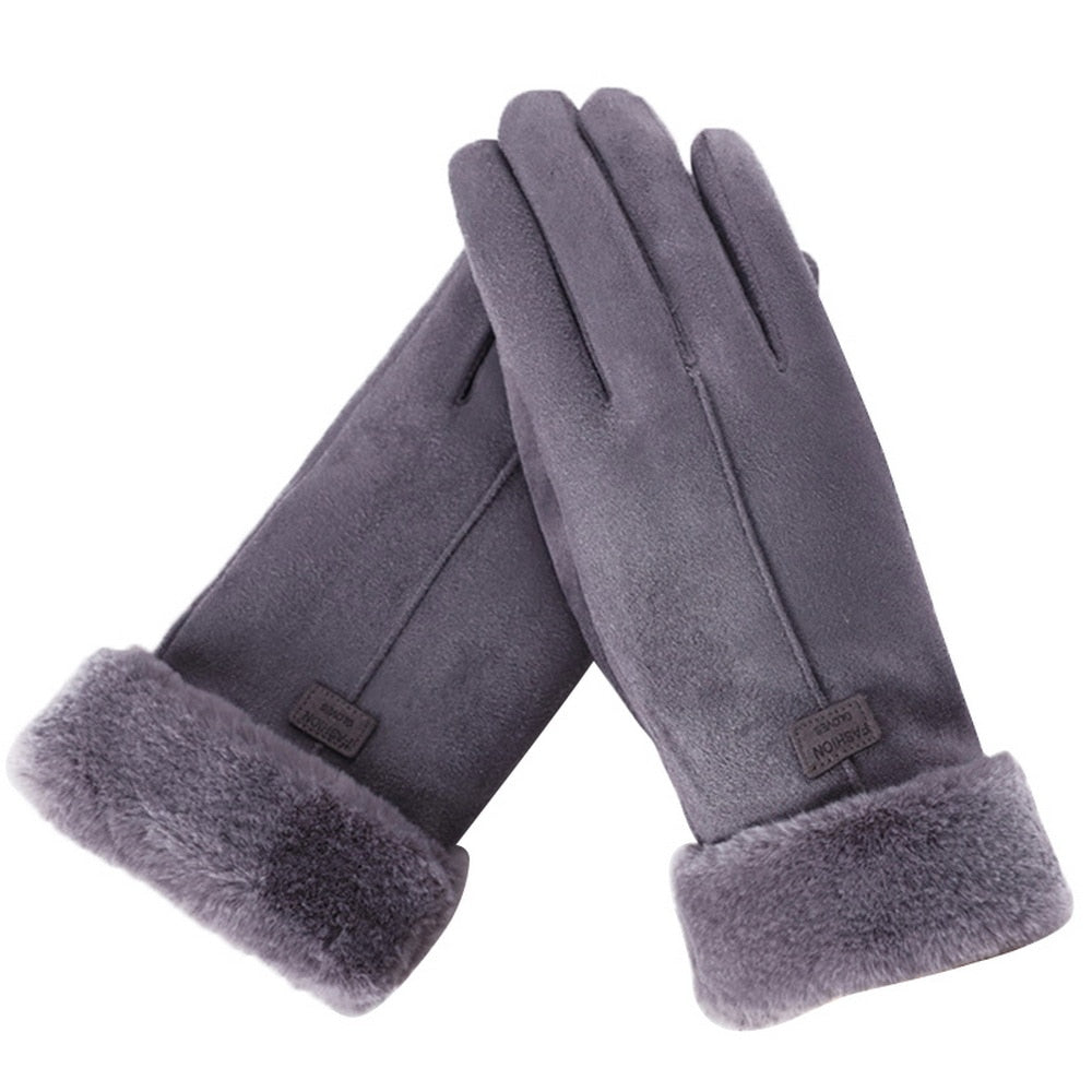 BowLift | Furry Gloves – Warm Waterproof Touchscreen Winter Gloves