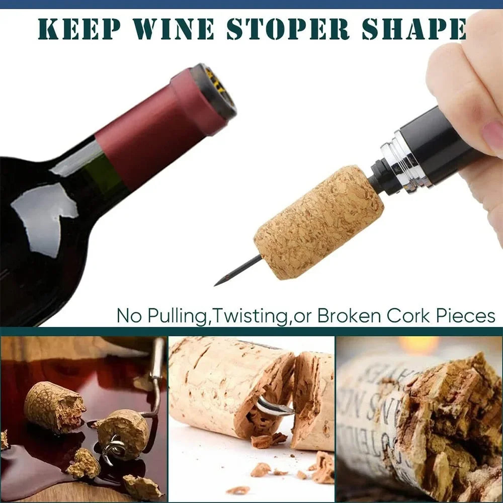 BowLift | 2-in-1 Air Pump Wine Bottle Cork Opener