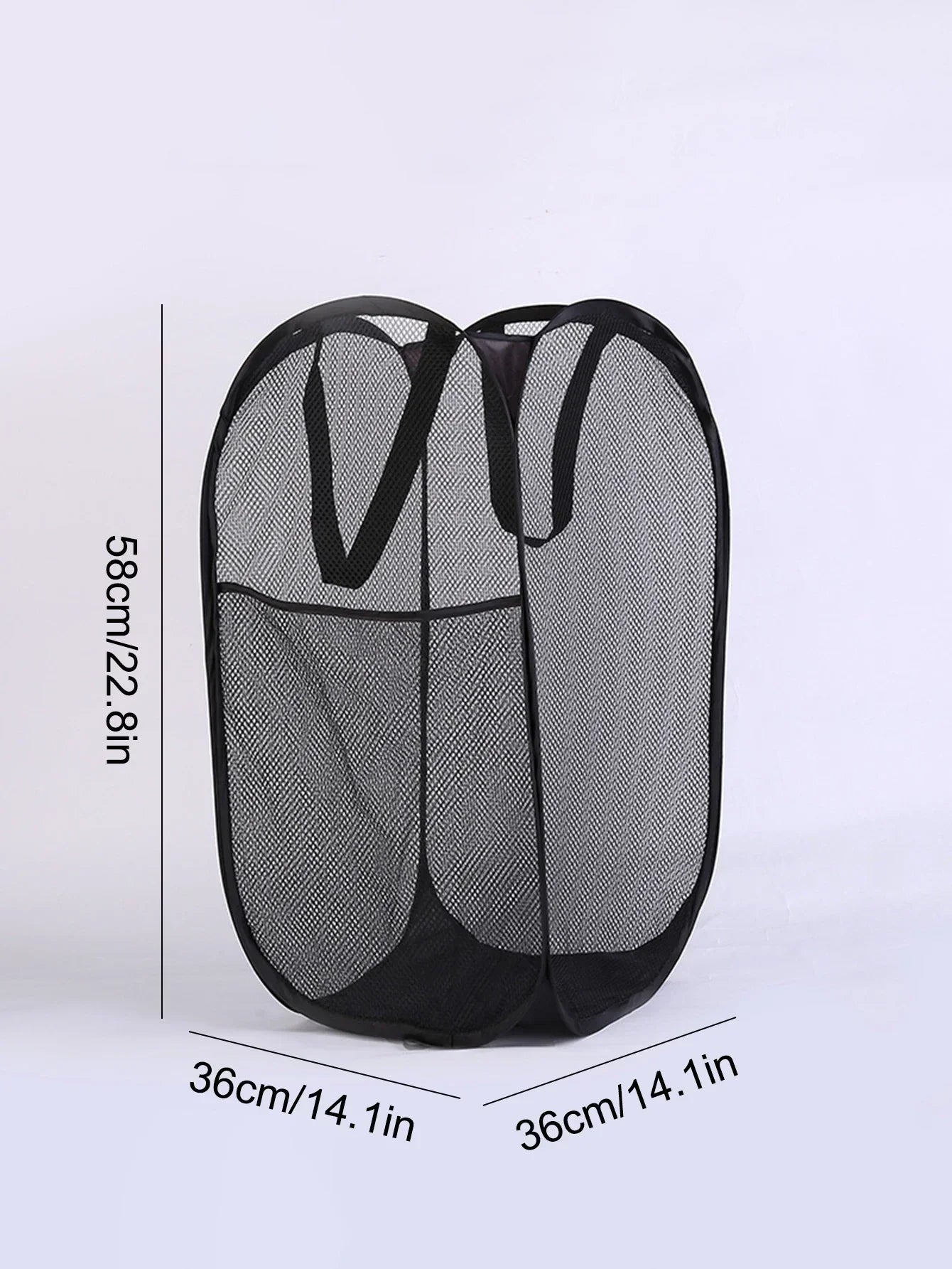 BowLift | CasaFold Fabric Basket | Foldable & Sustainable | Lightweight & Portable | For Laundry & Storage