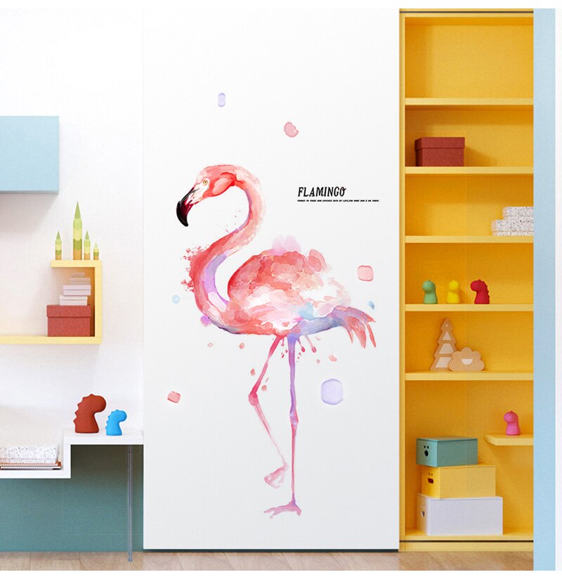 BowLift | Flamingo Wall Stickers for Kids Room Home