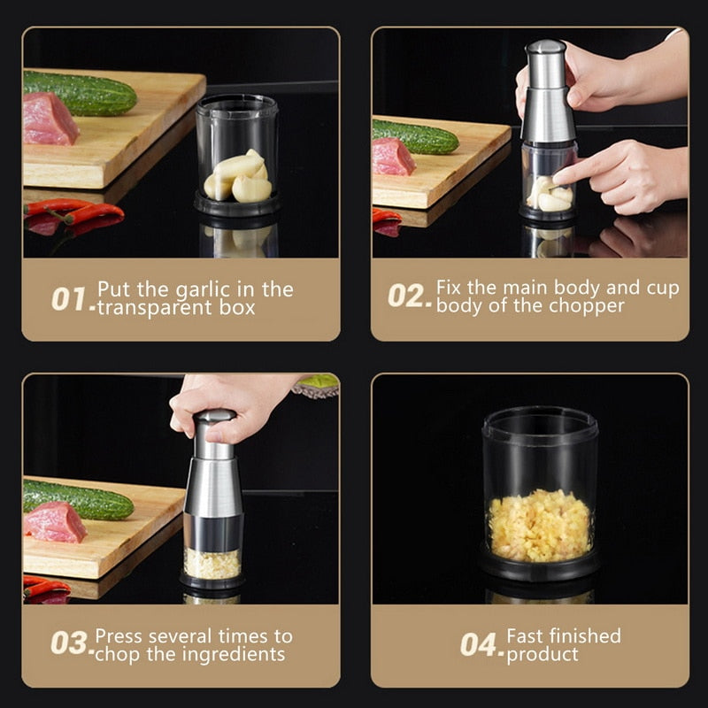 BowLift | Handheld Manual Food Chopper Slicer
