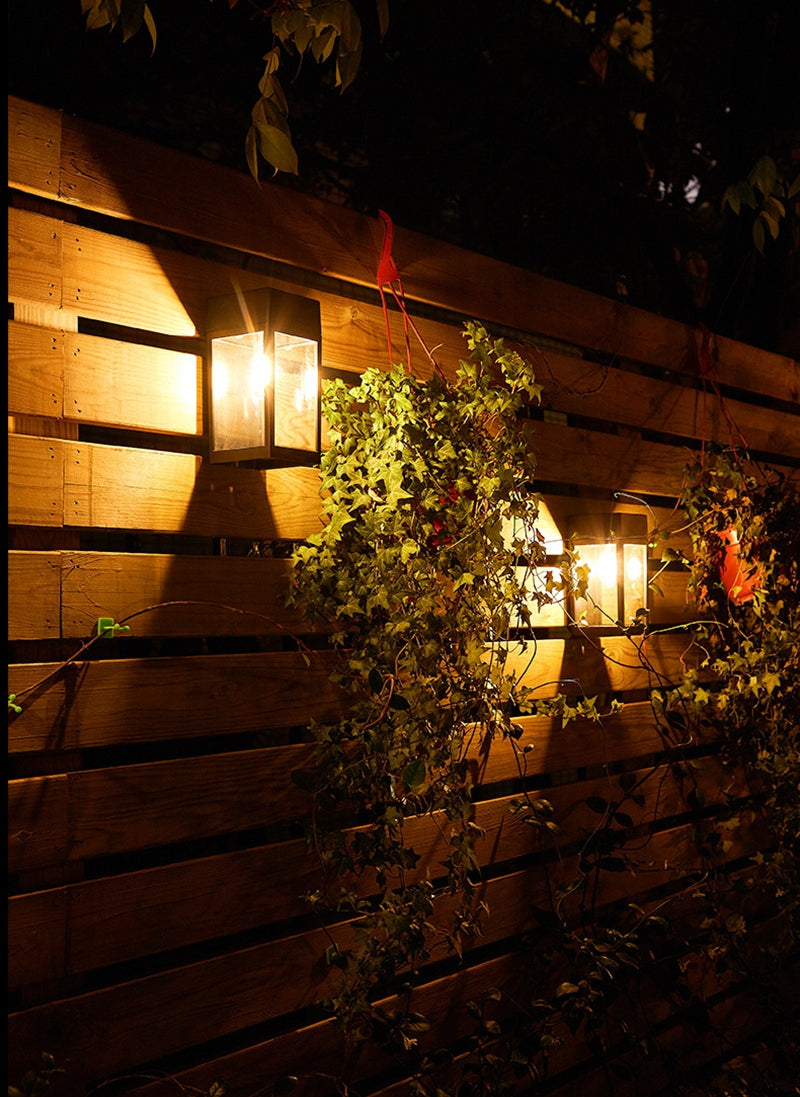 BowLift | GlowHaven – Wall Lamp for Garden Fences with Inviting Light