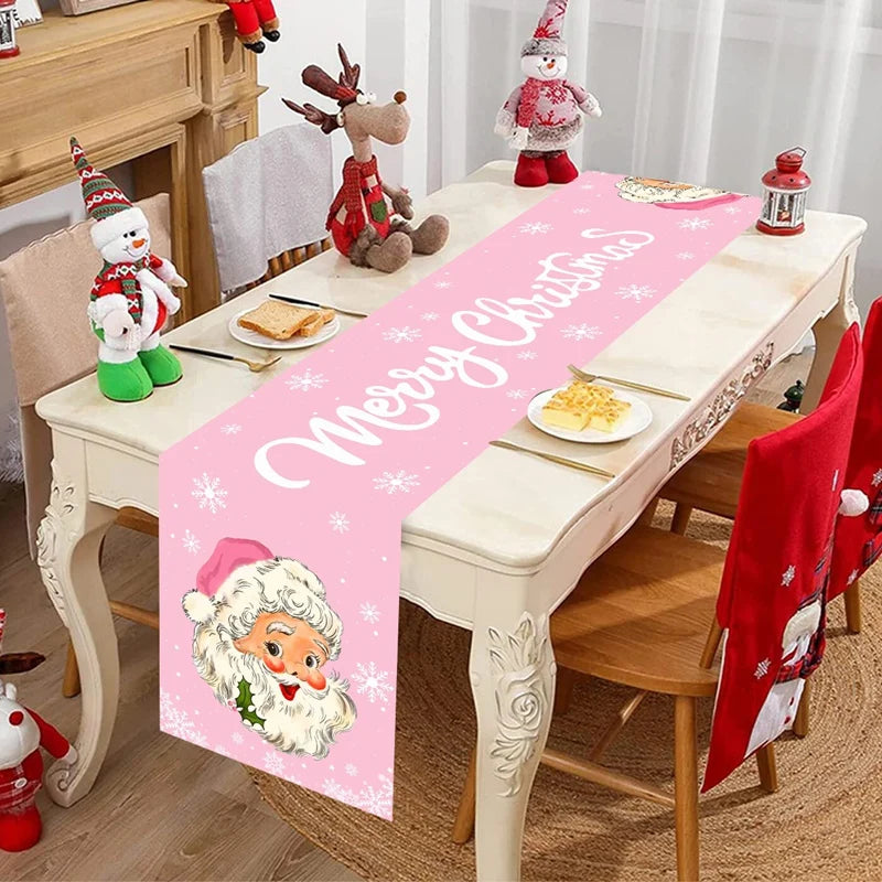BowLift | FestiLoom Christmas Table Runner | "Merry Christmas" Design | 100% Polyester | Festive Decor for Christmas & New Year 2025/2026