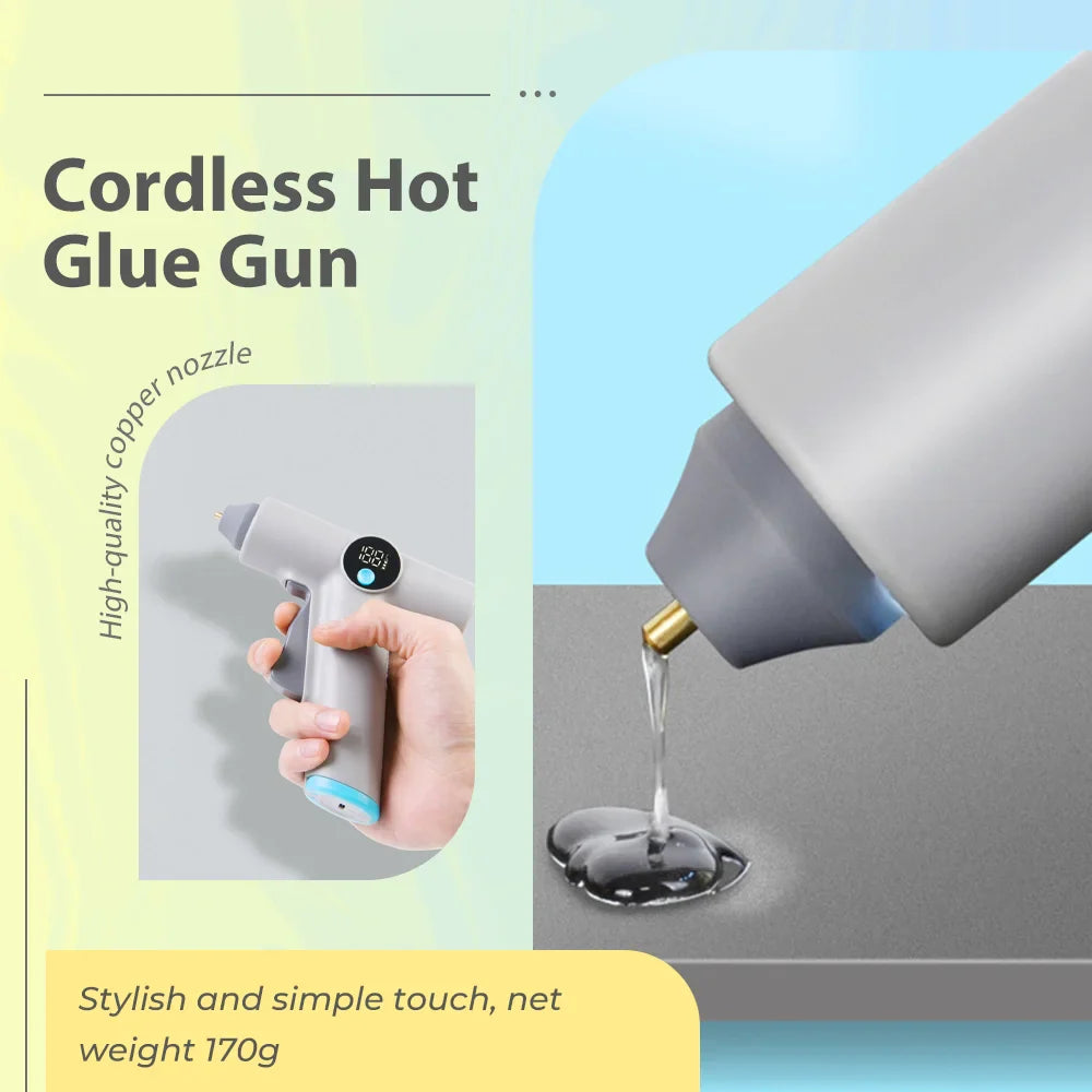 BowLift | Cordless Hot Glue Gun With LED