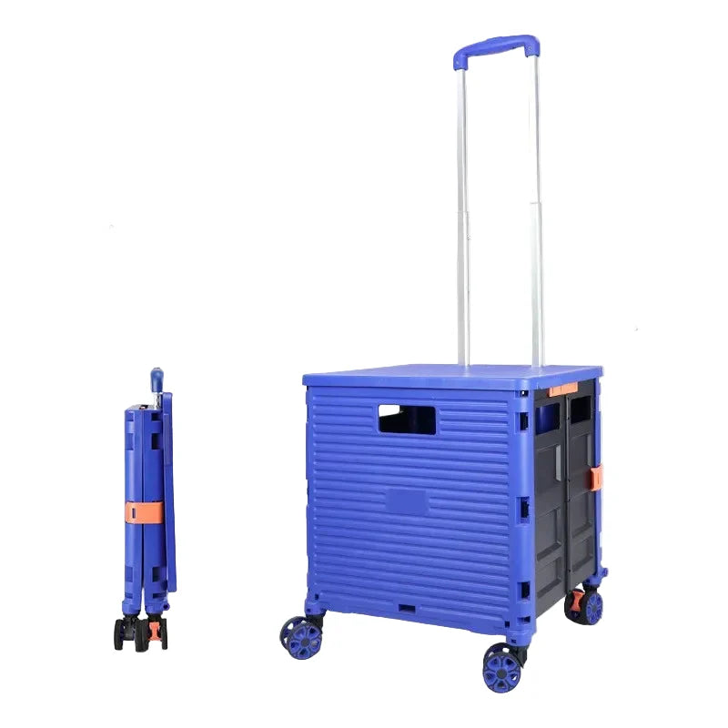 BowLift | Folding Shopping Trolley with Silent Wheels – EasyCart