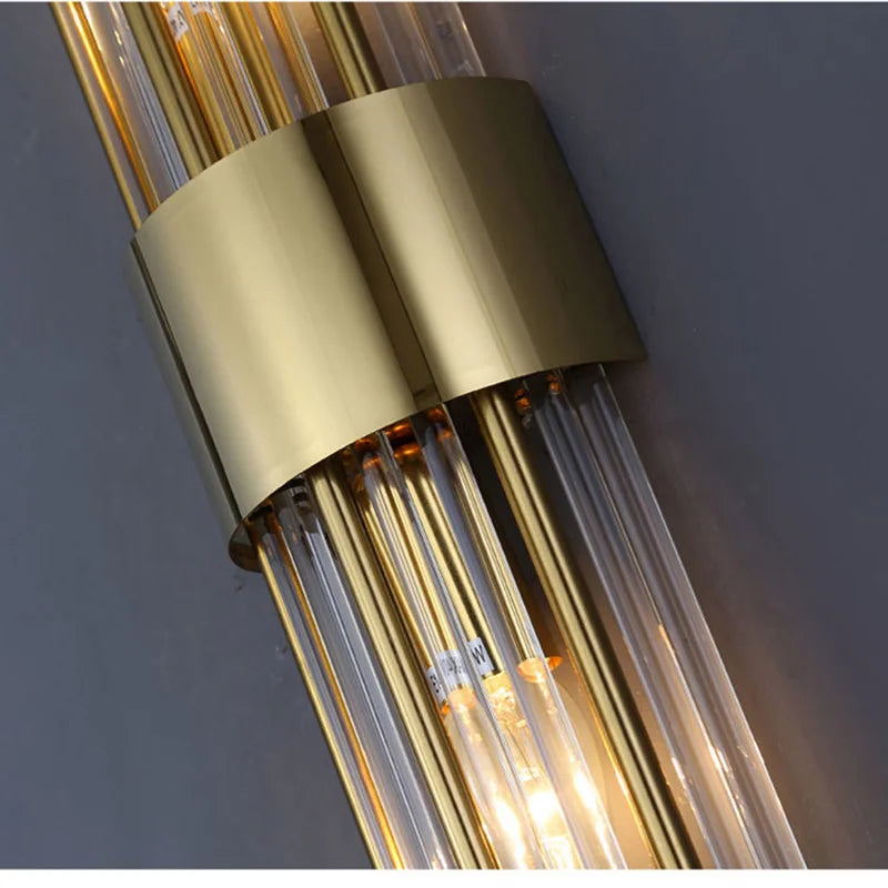 BowLift | Elegant LED Wall Lamp in Gold