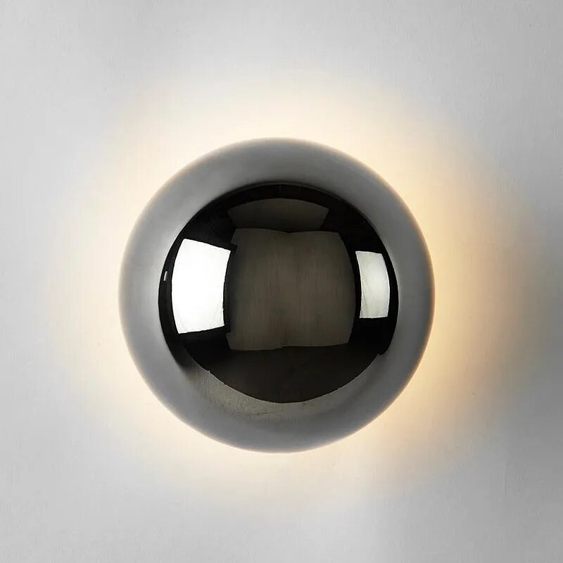 BowLift | AuroraLume – Nordic Wall Lamp in Aluminium and Acrylic