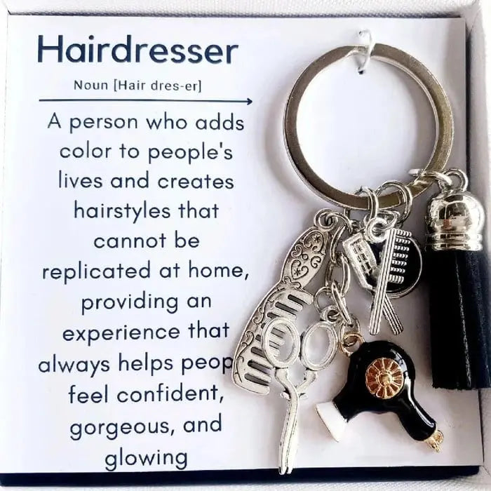 BowLift | Keychain for Hairdresser Gift – Celebrate Craftsmanship