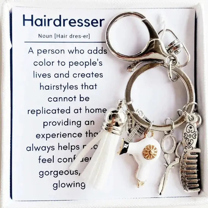 BowLift | Keychain for Hairdresser Gift – Celebrate Craftsmanship
