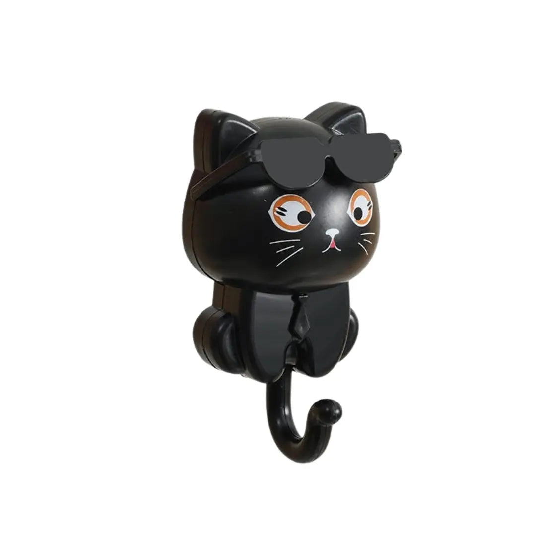 BowLift | Key hook cat with sunglasses – Stylish for hallway & kitchen
