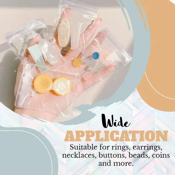BowLift | Jewelry Storage Book – Transparent Travel Case with PRedection System