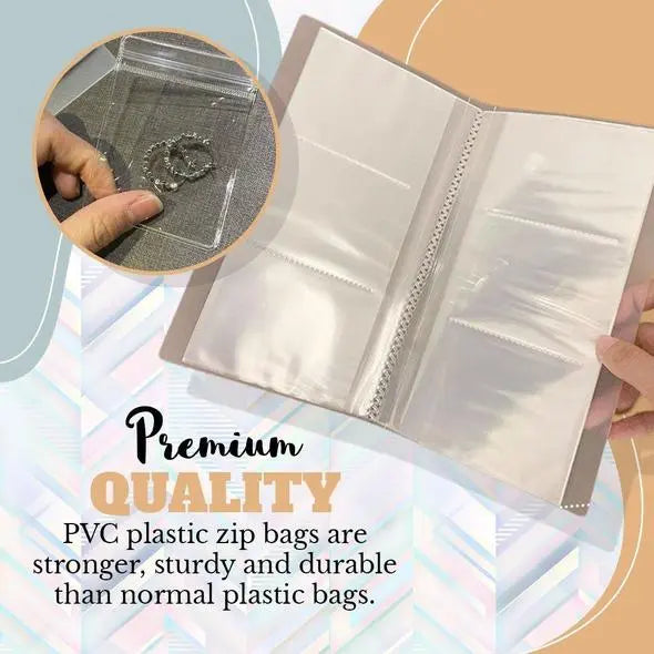 BowLift | Jewelry Storage Book – Transparent Travel Case with PRedection System