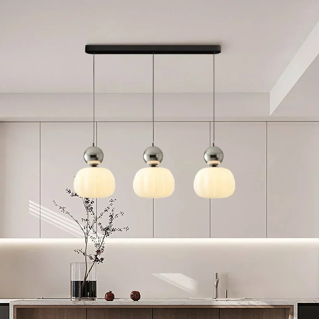 BowLift | Pendant Light Art Deco Glass Modern Ceiling