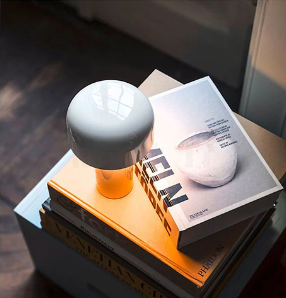 BowLift | Italian Mushroom Dimmable Cordless LED Table Lamp