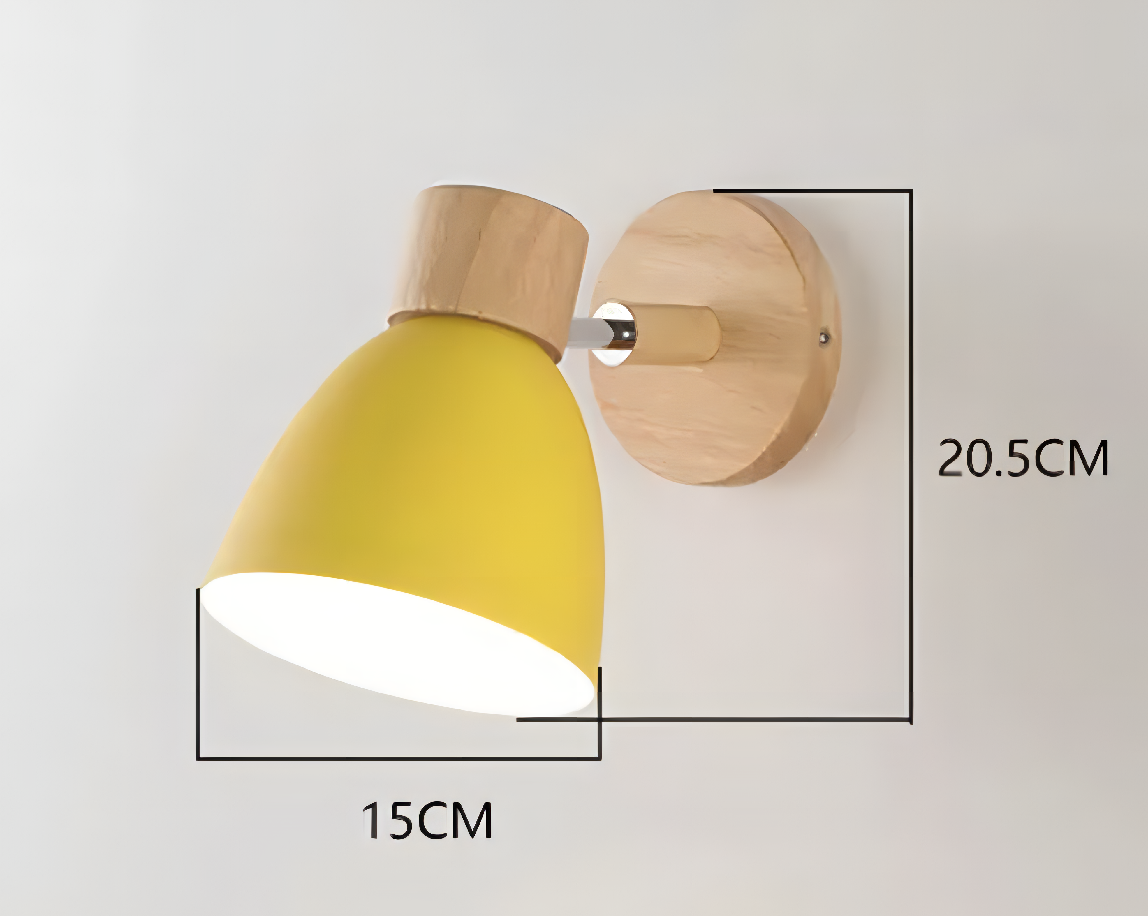 BowLift | Nordic-modern hanging switch wall lamp made of wood