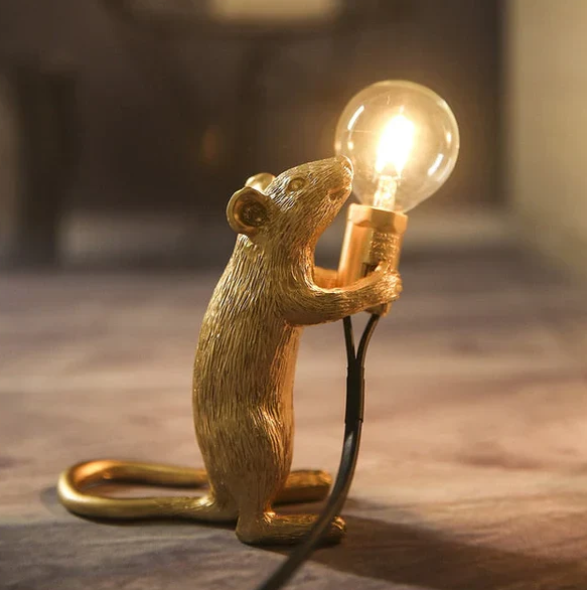 BowLift | Unique Mouse Table Lamp