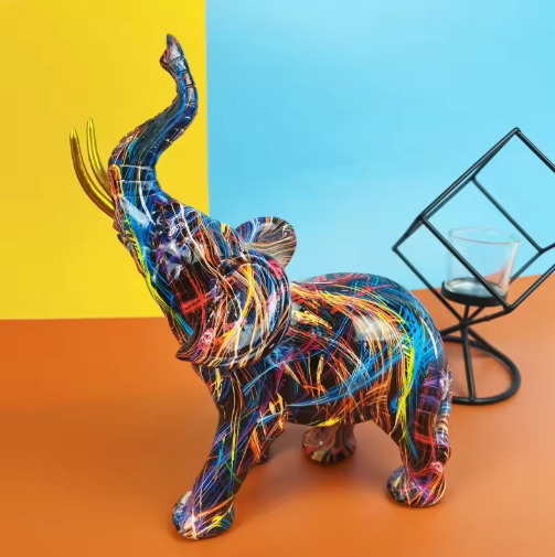 BowLift | Colorful Elephant Statue