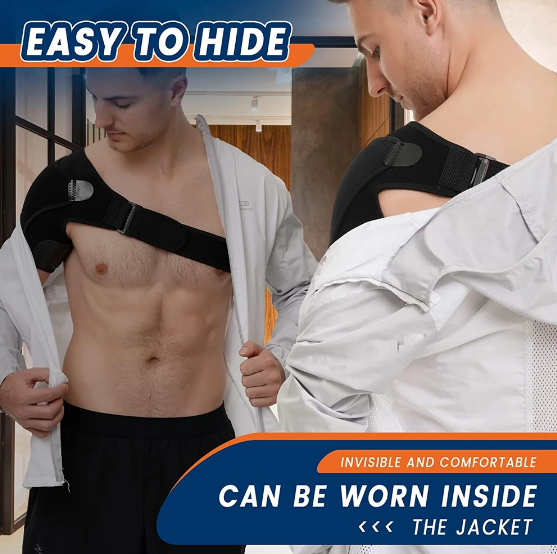 BowLift | Shoulder support, compression sleeve, alleviates pain, dislocations and injuries