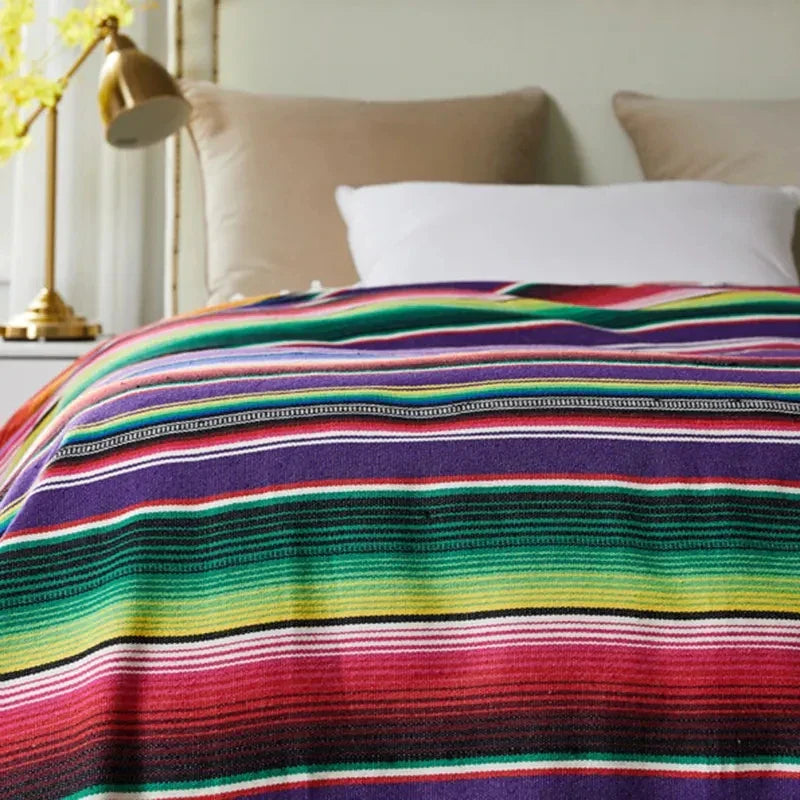 BowLift | Colorful Mexican Serape Blanket