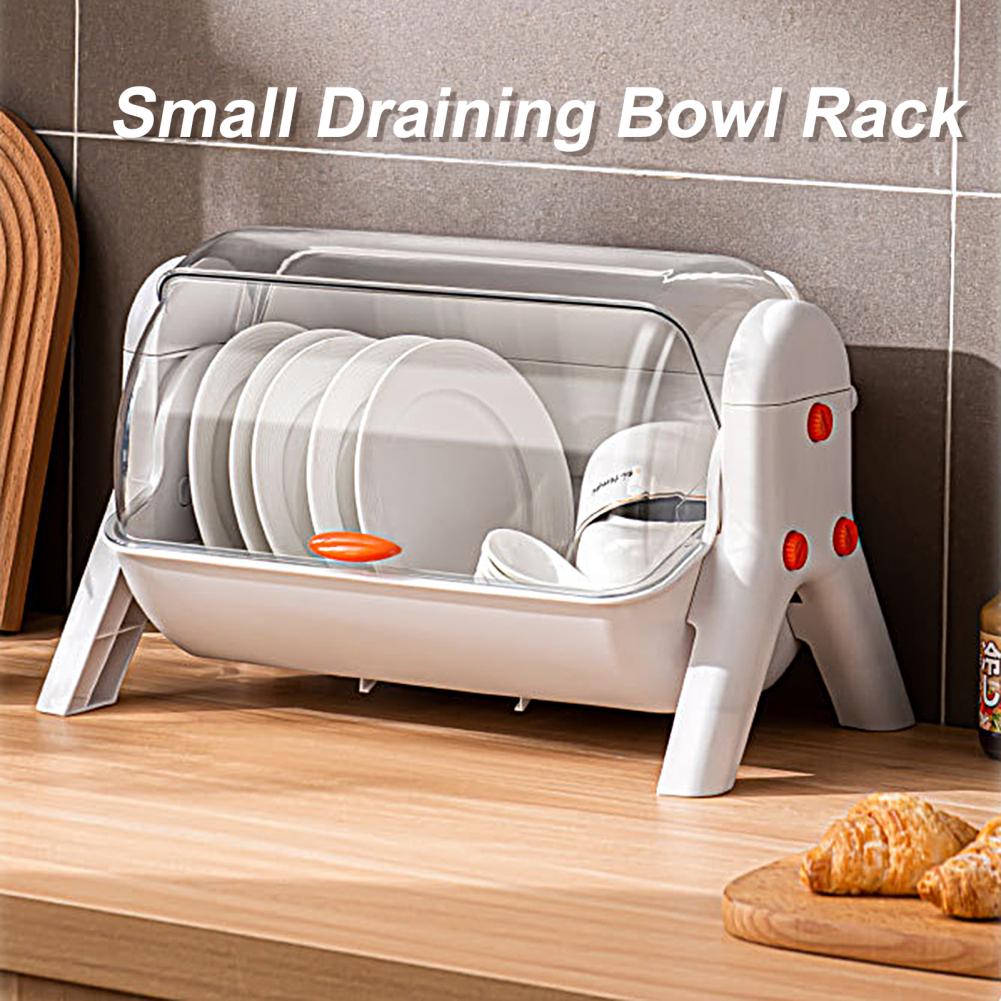 BowLift | Dust-Proof Kitchen Dish Drainer Rack