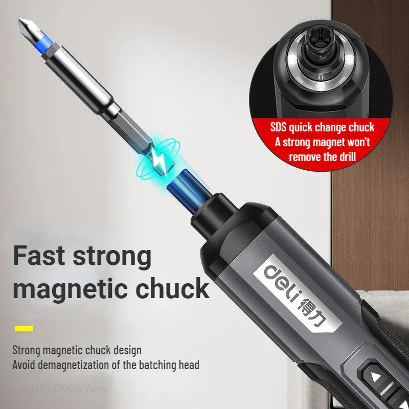 BowLift | Mini Cordless Rechargeable Electrical Screwdriver Drill Tool Set