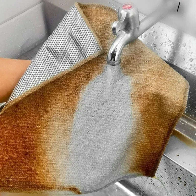 BowLift | Silver Wire Double-Sided Ultra-Absorbent Design Cleaning Cloth