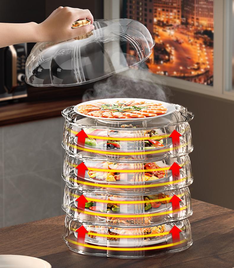 BowLift | Heat Protector Stackable Food Cover
