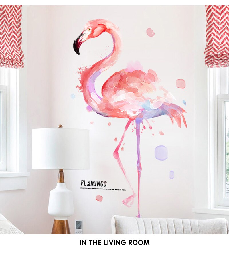 BowLift | Flamingo Wall Stickers for Kids Room Home