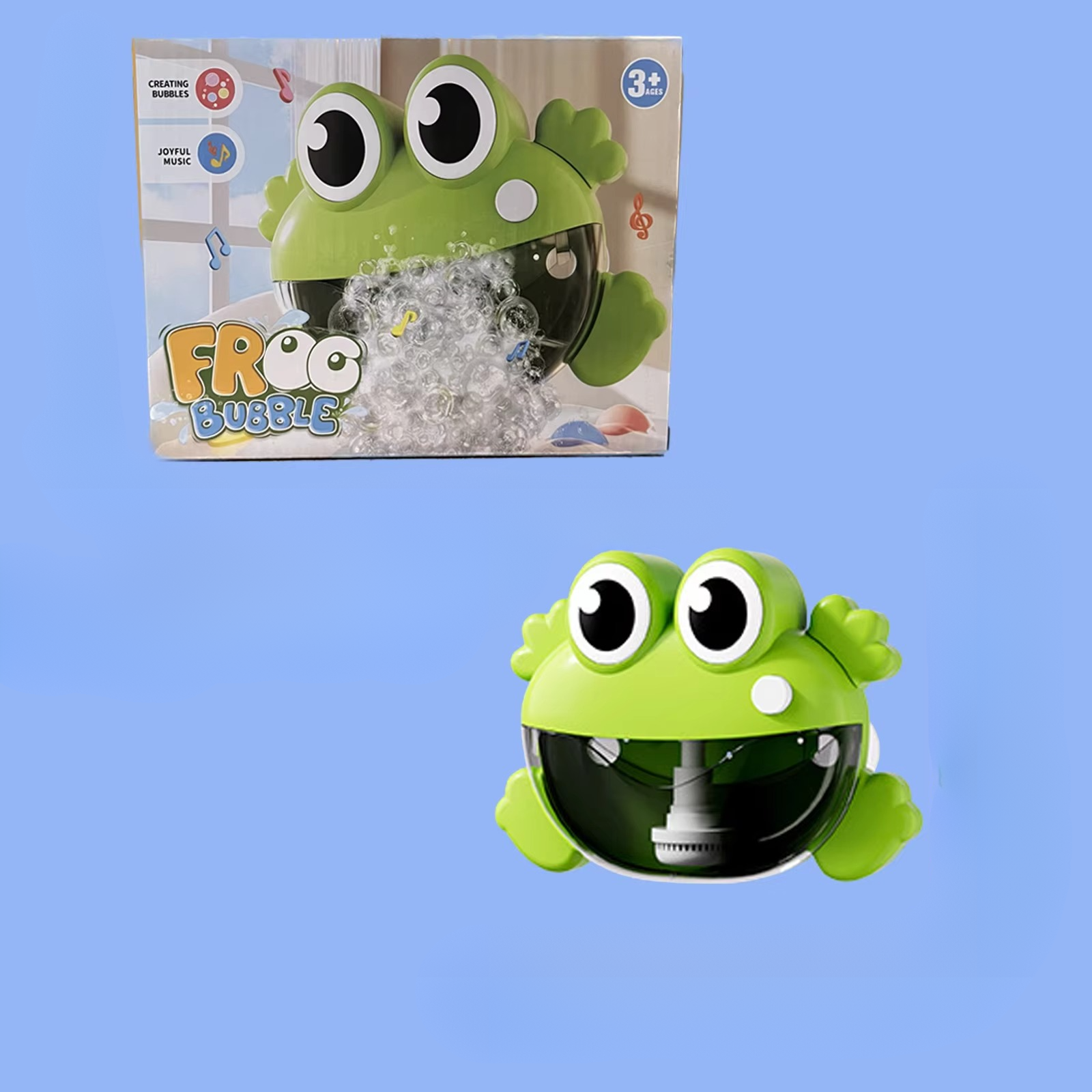 BowLift | Froggy Fun Water Wheel Playset for Toddler