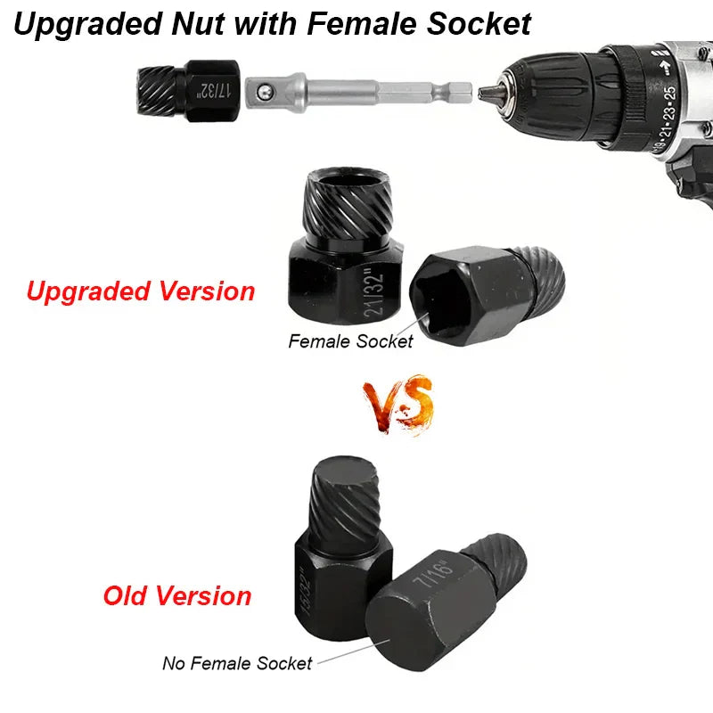 BowLift | Damaged Screw Extractor Set