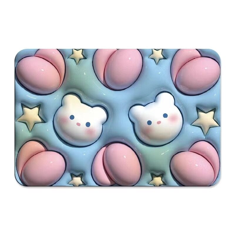 BowLift | Non-Slip Cartoon Colorful Fun Quick Water Absorbent Mat
