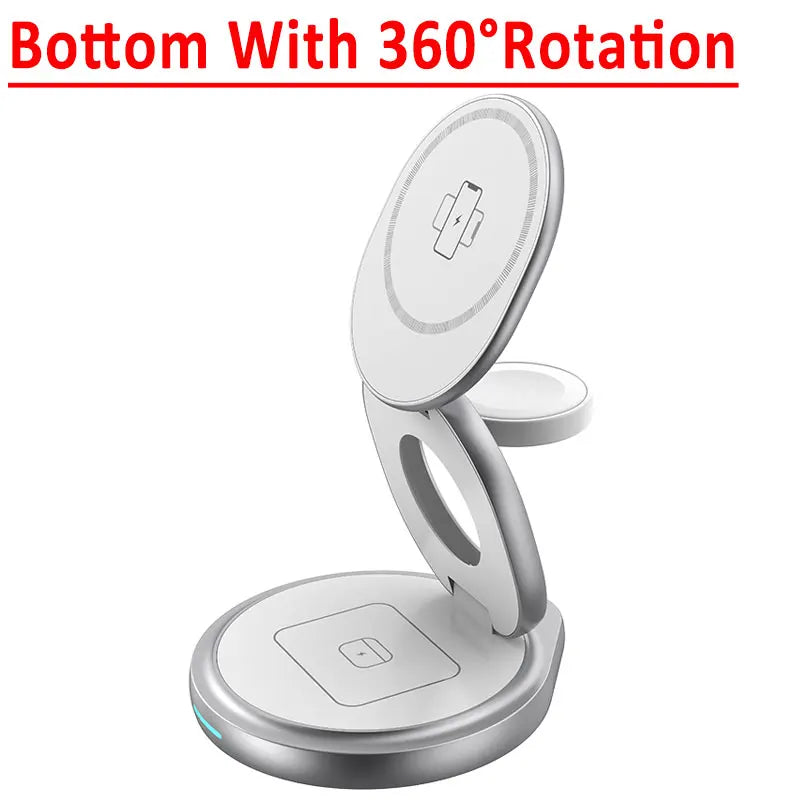 BowLift | 3 in 1 Foldable Magnetic Wireless Charger